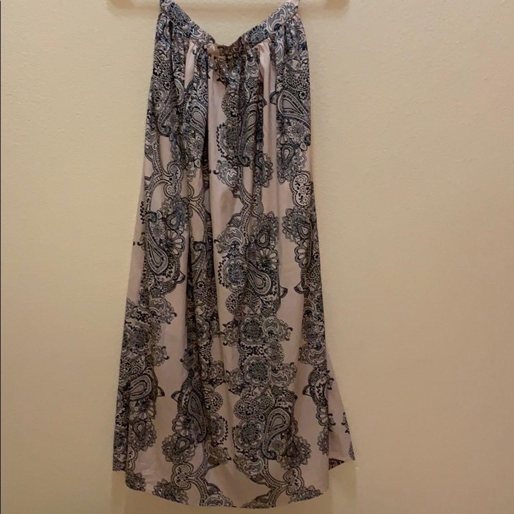 High Waisted Maxi Skirt